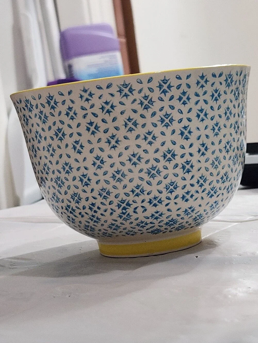 Vibrant World Market Medium Sz Multi Purpose Bowl